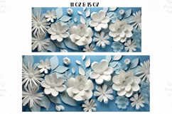 Flowers 3D Mug Wrap Sublimation Designs, 3d Mug, Flowers Png