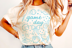 Baseball PNG, Baseball Mom PNG, Game Day PNG, Baseball Vibes Product Image 2