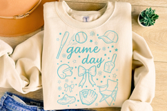 Baseball PNG, Baseball Mom PNG, Game Day PNG, Baseball Vibes Product Image 4