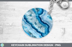 GorgeousBlue Keychain design.