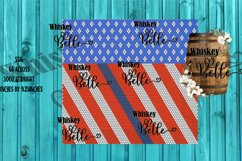 Blue Line American Flag 30oz Rhinestone Pattern Product Image 1