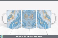 GorgeousBlue Mug Wrap design.