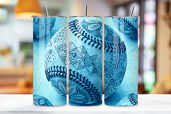 seamless blue medina sublimation, chefchaouen baseball tumbler wrap, moroccan geometric design, cobalt sports sublimation file, 20oz skinny tumbler wrap, tapered seamless sublimation design, straight tumbler wrap png, arabesque pattern baseball art, seaml