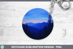 GorgeousBlue Keychain design.