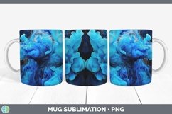 GorgeousBlue Mug Wrap design.