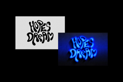 Blue Neon Light Text &amp; Logo Effect Product Image 4