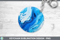 GorgeousBlue Keychain design.