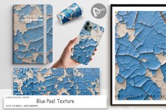 Digital Paper Blue Peel Texture Product Image 1