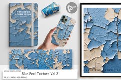 Digital Paper Blue Peel Texture Product Image 1