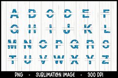SUPER 7 Christmas Split Monogram sublimation set bundle Product Image 9