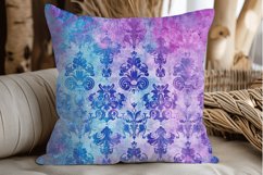 Blue And Purple Seamless Digital Paper Bundle Product Image 7