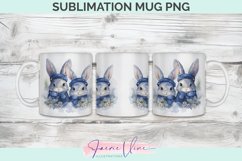 Rabbits Sublimation Mug Product Image 1