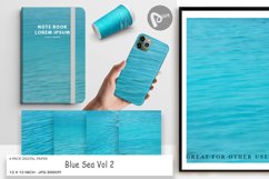 Digital Paper Blue Sea Product Image 1