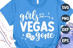 Girls Gone Vegas SVG, Girls Trip SVG, Summer Vacation Shirt Product Image 3