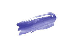 Blue splash art watercolor brush stroke decorative design Product Image 1