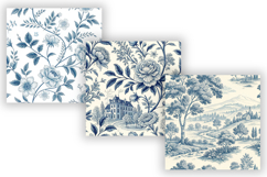 blue toile paper, toile digital paper, french toile pattern, blue white toile, toile seamless pattern, vintage toile paper, shabby chic paper, floral toile design, french floral paper, toile wallpaper pattern, blue floral toile, classic toile print, toile