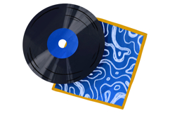 Vintage Vinyl Records Clipart. Aesthetic Retro Music Product Image 4