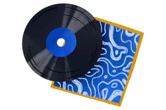 Vintage Vinyl Records Clipart. Aesthetic Retro Music Product Image 4