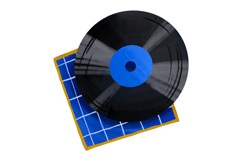 Vintage Vinyl Records Clipart. Aesthetic Retro Music Product Image 5