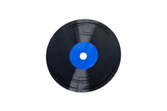 Vintage Vinyl Records Clipart. Aesthetic Retro Music Product Image 6