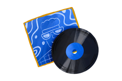 Vintage Vinyl Records Clipart. Aesthetic Retro Music Product Image 9
