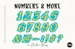 Plaid Neon Easter Ransom Alpha PNG Clipart Product Image 3