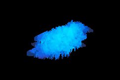 Blue watercolor painting brush design Product Image 2
