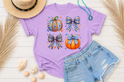 Blue Willow Coquette Pumpkin PNG, Chinoiserie Fall Design Product Image 3