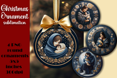 Christmas Ornament | Bible Christmas scene Product Image 1