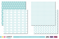 Printable pastel blue paper for scrapbooking