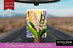 Bluebell Modern Floral Air Freshener PNG Sping Flower PNG Product Image 1