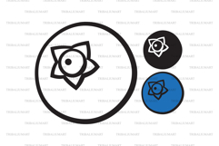 Fresh blueberries - eps, jpg, dxf, svg, pdf, png Product Image 1