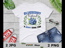 Blueberry Festival 1968 Png, A Berry Good Times Png Product Image 3