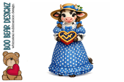 Blueberry Cow Pies ClipArt Product Image 1