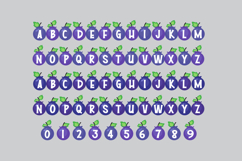 Blueberry Tart Color Font Product Image 4