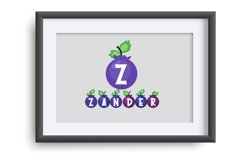 Blueberry Tart Color Font Product Image 5