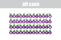 Blueberry Tart Color Font Product Image 2