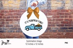 It&#039;s Pumpkin Time sublimation Design Product Image 2