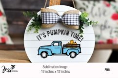 It&#039;s Pumpkin Time sublimation Design Product Image 3