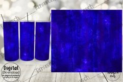 20oz Tumbler watercolor crackle BLUE Sublimation Bundle Product Image 3