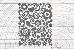 Flower Cutting file SVG DXF Product Image 1