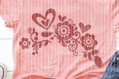 Flower Cutting file SVG DXF Product Image 2