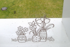 Flowers vases Cutting file SVG DXF Product Image 7