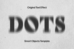 Blurred Dots Text Effect Product Image 1