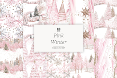 GlamArtZhanna, Christmas paper, Christmas background, Christmas pattern, Winter background, Winter digital paper, winter pattern, Blush Xmas paper, Blush Christmas set, Pink Christmas paper, Pink Xmas pattern, Pink winter paper, Girly Christmas, Holiday p