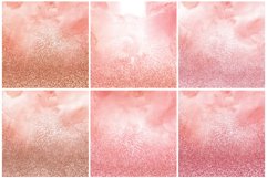 12 Glitter &amp; Watercolor Blush Backgrounds - JPG Product Image 3