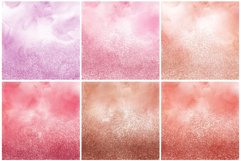 12 Glitter &amp; Watercolor Blush Backgrounds - JPG Product Image 4