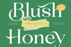Blush Honey - Modern Alternate Serif Font Product Image 1