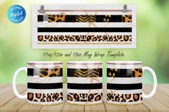 Blush Leopard 11, 12 &amp; 15 Oz Mug Sublimation Product Image 1