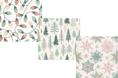 blush christmas pattern, sage christmas paper, cozy holiday paper, pastel winter pattern, blush sage wallpaper, neutral christmas printable, soft holiday background, pastel christmas scrapbook, winter seamless paper, cute christmas pattern, minimalist hol